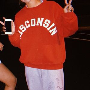 WISCONSIN CREWNECK